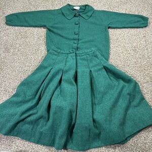 Lord Taylor 50s Ballantyne Cashmere Sweater With Wool Skirt Scotland Size Small